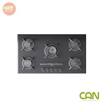 اجاق گاز صفحه‌ای 5 شعله کن can مدل CG 8505 ایتالیایی