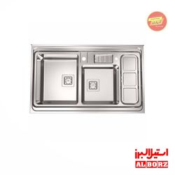 سینک روکار فانتزی 853 استیل البرز