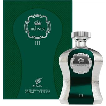 ادکلن هاینس‌ سبز لاکچری برند افنان Afnan Highness Green Luxury Unisex Eau De Parfum,