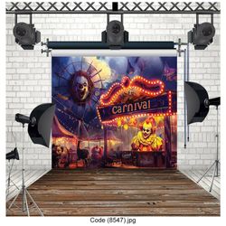 بکدراپ طرح هالووین کد 8547