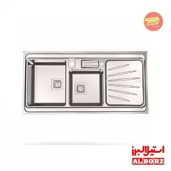 سینک روکار فانتزی 854 استیل البرز