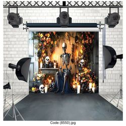 بکدراپ طرح هالووین کد 8550