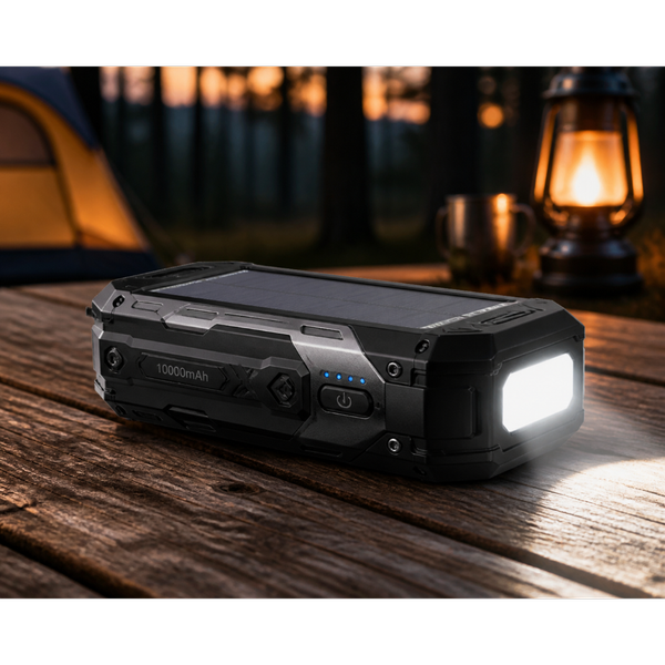 پاوربانک و چراغقوه سفری (Outdoor) از برند Porodo مدل PB073