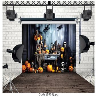 بکدراپ طرح هالووین کد 8558