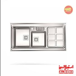 سینک روکار فانتزی 855 استیل البرز