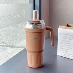 SITARAYURI Tumbler Stainless Steel 780ml تامبلر سیتارایوری 780 میل قهوه ای