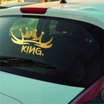 برچسب بدنه خودرو رادیانس طرح king کد B63