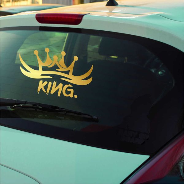 برچسب بدنه خودرو رادیانس طرح king کد B63