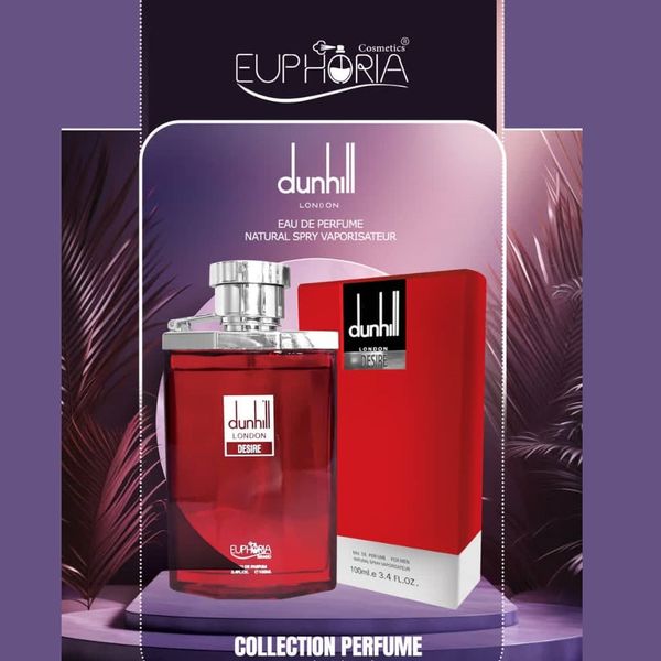 ادو پرفیوم مردانه ایفوریا مدل آلفرد دانهیل دیزایر با رایحه گرم حجم 100 میلی لیتر