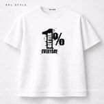 تیشرت باکسی 100٪ پنبه طرح بهتر از دیروز | پارچه بادوام | کد 1433