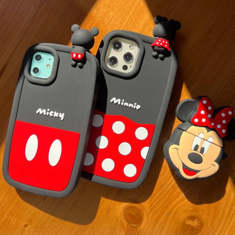 قاب میکی و مینی micky & minnie سیلیکونی