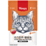 پوچ گربه‌ی ونپی با طعم مرغ و ماهی تن / Wanpy cat pouch with chicken and tuna flavor