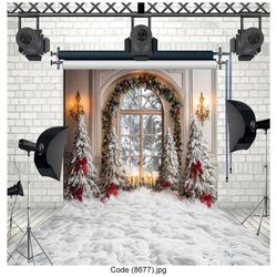 بکدراپ طرح کریسمس کد 8677