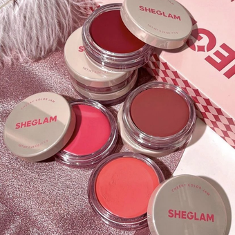 رژگونه و رژلب  CHEEKY COLOR JAM شیگلم  SHEGLAM Cheeky Color Jam