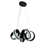 لوستر مدرن مدل گل 5پر 3لاین