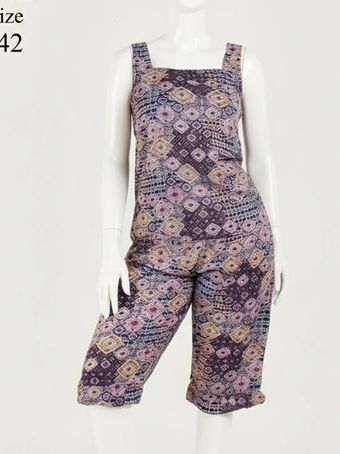 ست تاپ و شلوارک چین دار زنانه