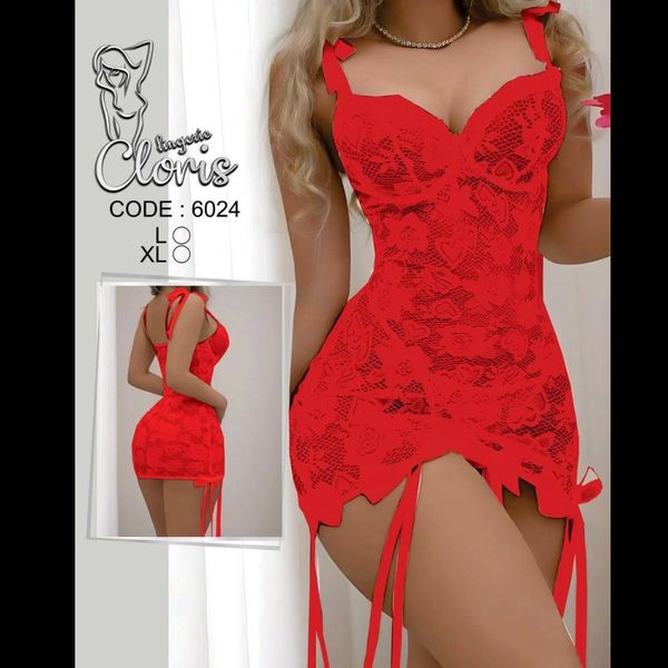 لباس خواب فنردار جذاب  کد : 6024