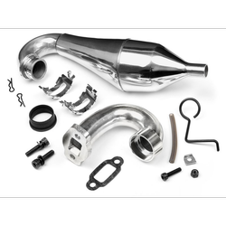 اگزوز شیپوری #87401 - ALUMINUM TUNED PIPE SET W/ HD STEEL HEADER (BAJA)(کارکرده )