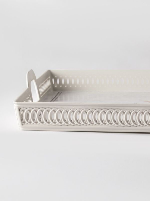 سینی دسته دار مادام کوکو مدل Destini سایز 52*39 سانتیمتر