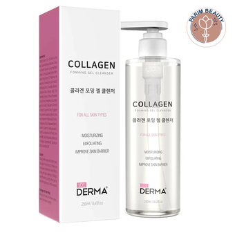 ژل شستشوی فومینگ ژل کلاژن درما           Derma 101 Collagen Foaming Gel Cleanser