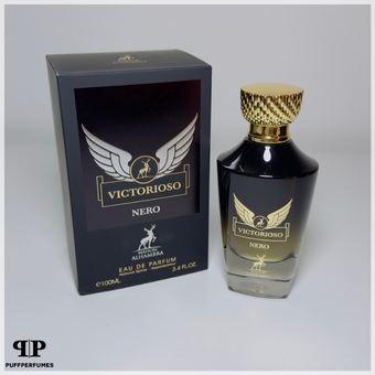 عطر ادکلن الحمبرا ویکتوریوسو نیرو (مشابه پاکورابان اینوکتوس ویکتوری) | Alhambra Victorioso nero