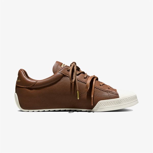 کانورس ترینر سوئد قهوه ای چرم/Converse chuck Suede brown