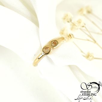 انگشتر بینهایت برند طلاروس کد 8848