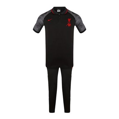 ست پولوشرت و شلوار ورزشی مردانه مدل فوتبال هتلی لیورپول کد NK-8105