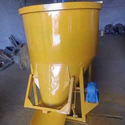 باکت بتن‌ریزی 750 لیتری تخلیه از زیر گیربکسی