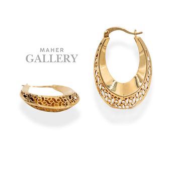 گوشواره حلقه ای فیوژن  4.66 گرم