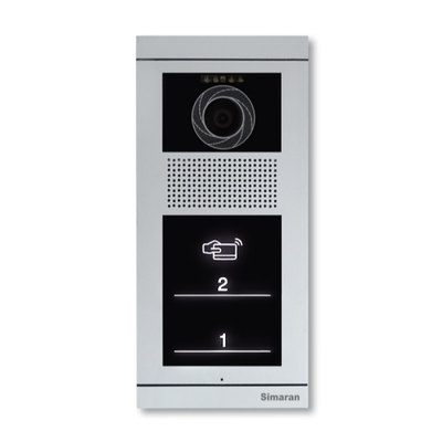 پنل آیفون لمسی تصویری 2 واحدی سیماران