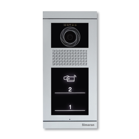 پنل آیفون لمسی تصویری 2 واحدی سیماران