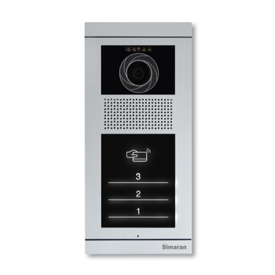 پنل آیفون لمسی تصویری 3 واحدی سیماران