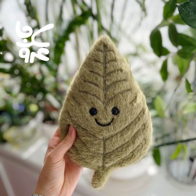 برگ پاییزی سبز