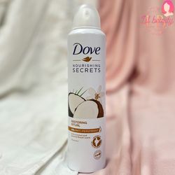 اسپری نارگیل و یاس داو (Dove Coconut & Jasmine Deodorant)