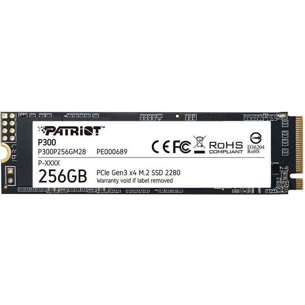 SSD Internal PATRIOT P300 M.2 2280 NVMe 256GB