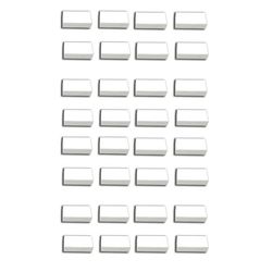 ضربه گیر درب خودرو قطعه سازان کبیر مدل ZAR-WHAITE-744 مجموعه 32 عددی