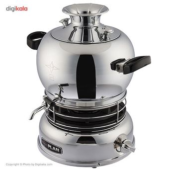 سماور گازسوز پلان کد 1580 ظرفیت 6 لیتر