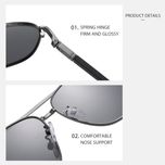 عینک آفتابی مردانه مدل P.6306 Polarized SpaceDrive