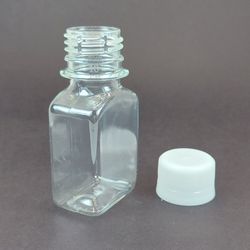 بطری 60cc مدرج مدل چهار گوش