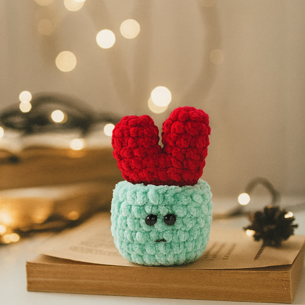 گلدان بافتنی گلدانه