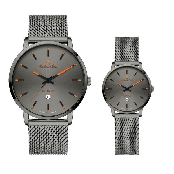 ست ساعت مچی عقربهای زنانه و مردانه سوئیس آرت مدل ANT620060/61-09