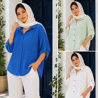 شومیز نگین دار