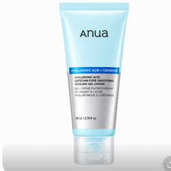 ژل کرم خنک کننده و آبرسان هیالورونیک اسید آنوا Anua مدل Catechin Pore Smoothing حجم 80 میل