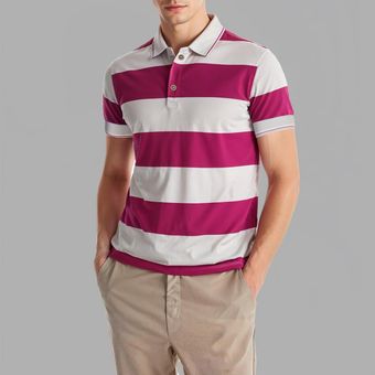 پولوشرت آستین کوتاه مردانه آریان نخ باف مدل 1845*970