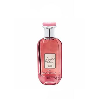 عطر زنانه ارض الزعفران للتجاره موصوف وردی