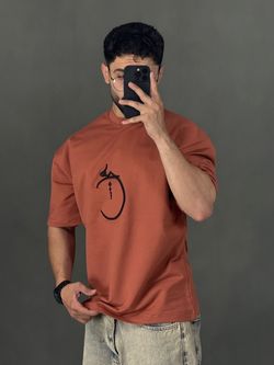 تیشرت دو نخ طرح هیچ آجری