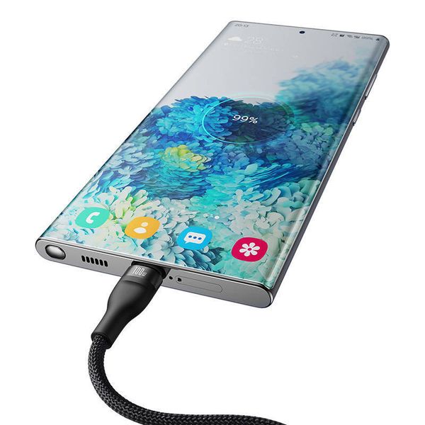 کابل تبدیل 1 به 2 USB-C باسئوس One For Two طول 1.5 متر