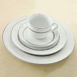 سرویس غذاخوری 102 پارچه چینی زرین ایران طرح هدیه پلاتینی درجه یک