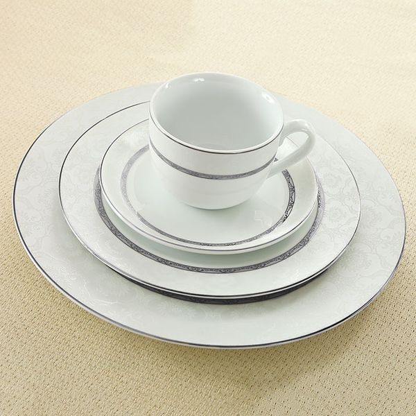 سرویس غذاخوری 102 پارچه چینی زرین ایران طرح هدیه پلاتینی درجه یک